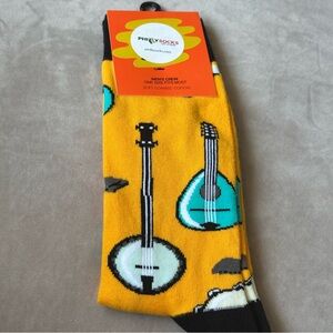 Men’s Philly Socks Crew Length Bluegrass/Banjo Fits Shoe 8-13 Brand New